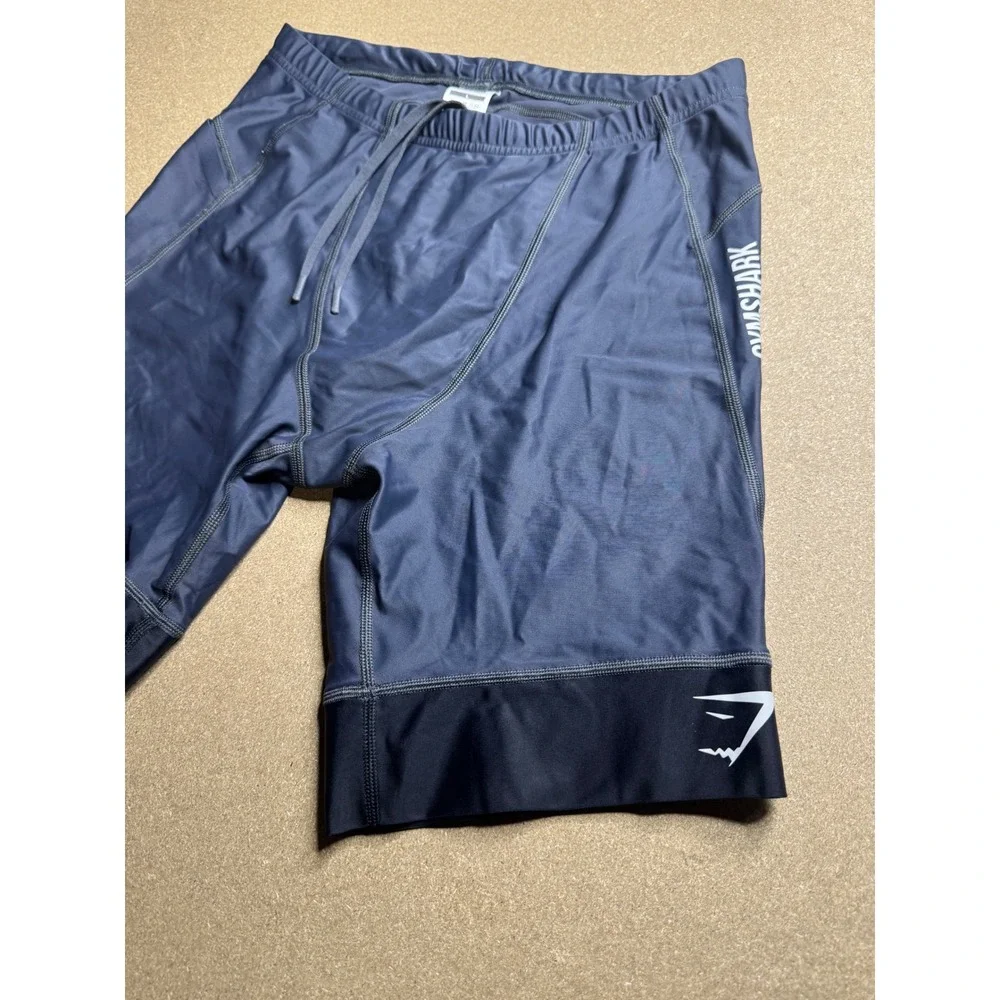 Gymshark Element Baselayer Training Shorts Mens L Gray Black A1A8N Compression